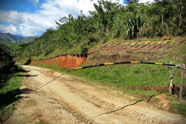 This was the “good” part of the road between La Balsa and Zumba, Ecuador.