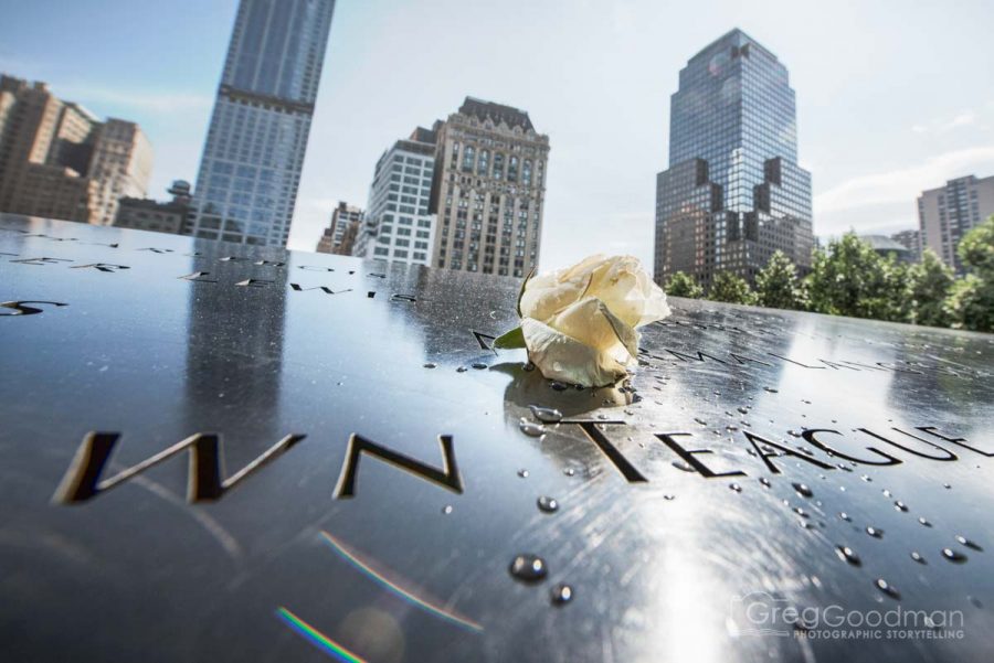 September 11 Memorial at Ground Zero in New York City