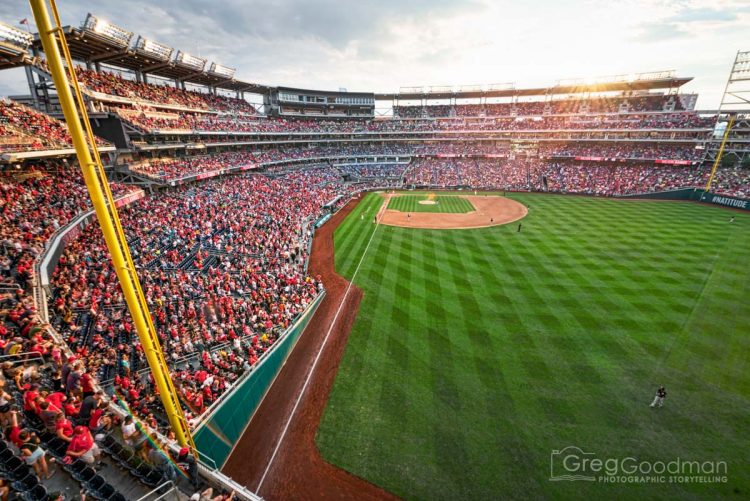 Nationals Park - a baseball stadium in Washington, DC