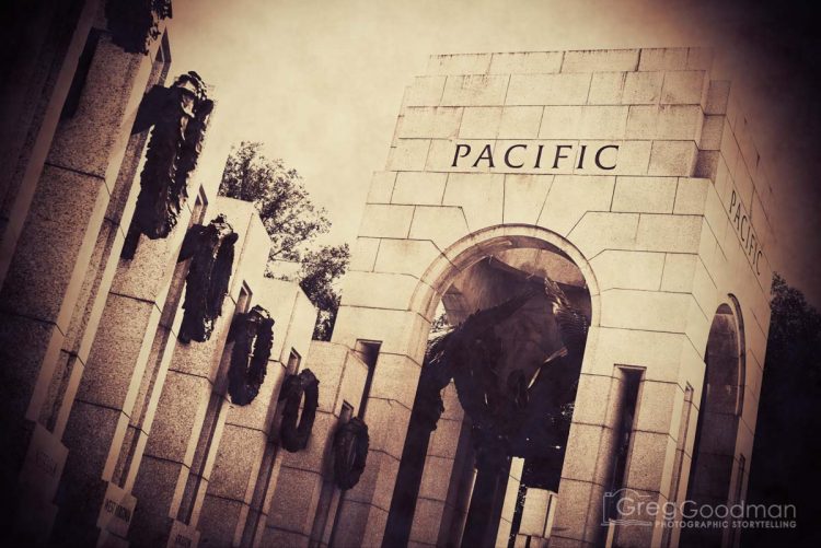 The World War II Memorial.