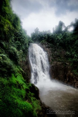 The Haew Narok Waterfall was featured in the movie The Beach