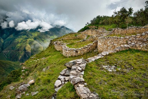 The ancient fortress of Kuelep, Peru