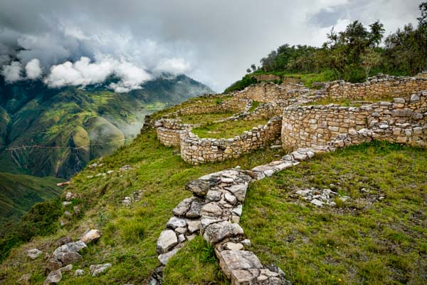 The ancient fortress of Kuelep, Peru