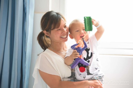 Recovering from surgery - Alliance for Smiles - Mission to XingYi, China