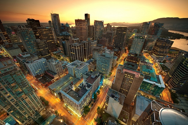 Vancouver from above - photo by Magnus Larsson