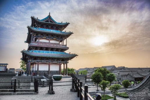 The old town of Pingyao is full of cobblestone streets, traditional shops and tourism
