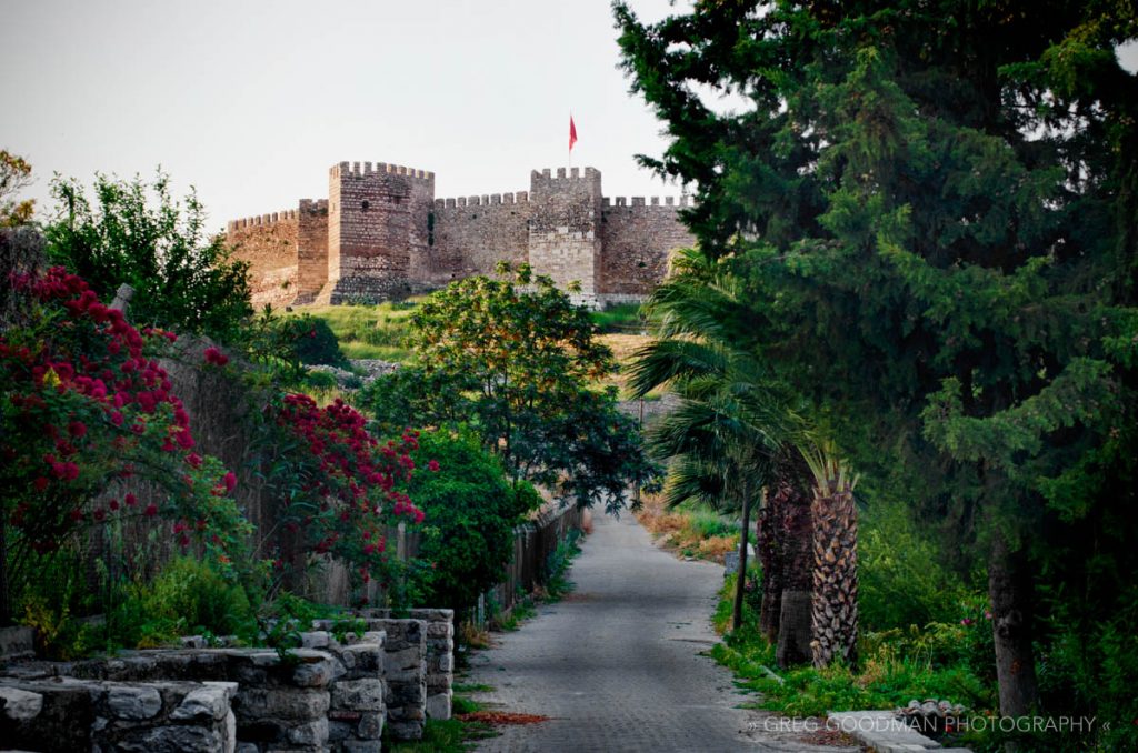 The Ayasuluk Castle in Selcuk, Turkey