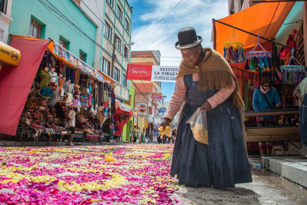 Celebrating the Festividad en Honor a la Virgen de la Candelaria in Copacabana, Bolivia — alongside the shores of Lake Titicaca