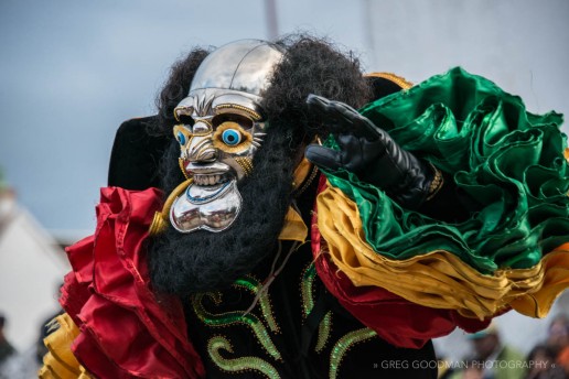 It must get hot under these masks