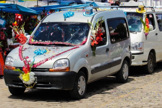 This car has just been blessed