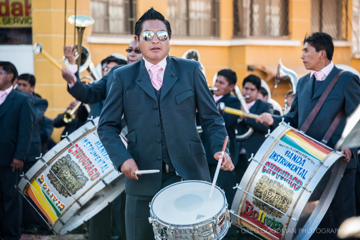 Local bands come from all around the region to participate in the celebration