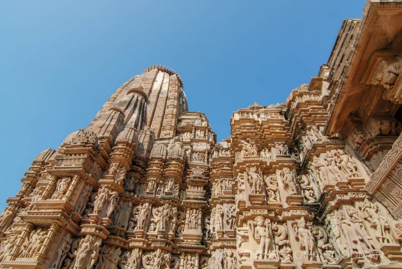 One of the temples at Khajuraho