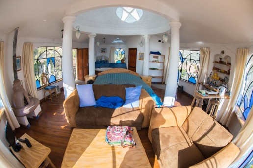 Inside our luxary holiday suite at the Hotel la Cúpula