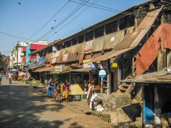 A local neighborhood in India