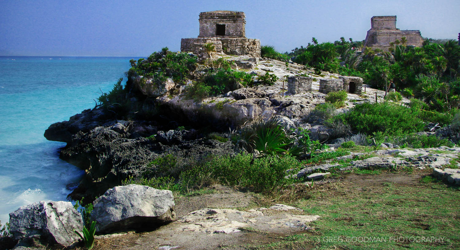The Mayan ruins of Tulum in the Maya Riviera, Mexico