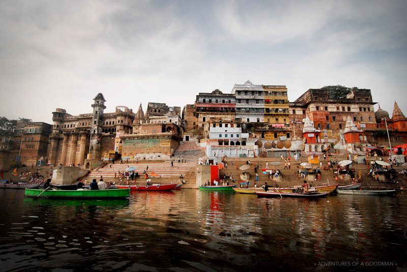 The shores of Varanasi, India — one of the oldest and holiest cities in the world
