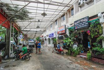 Hotel row in Patong, Phuket