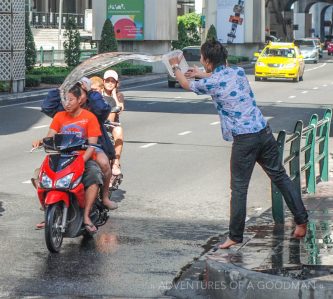 Songkran in Bangkok, Thailand