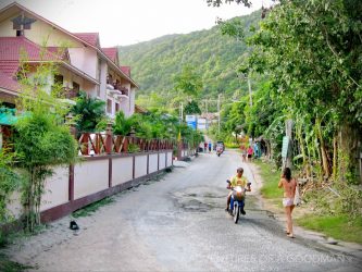 Empty streets Ko Pha Ngan, Thailand