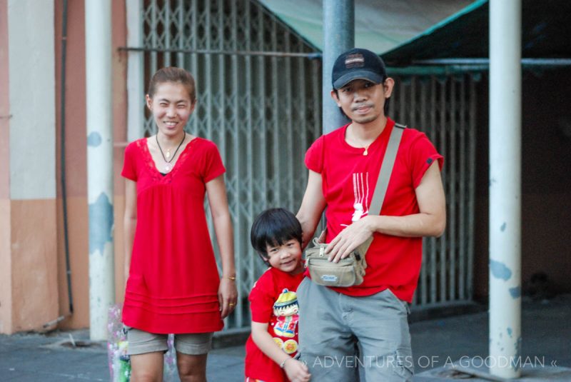 Red shirt protest - Bangkok, Thailand 2009