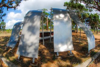 A memorial to victims of the 2004 tsunami at Yala National Park