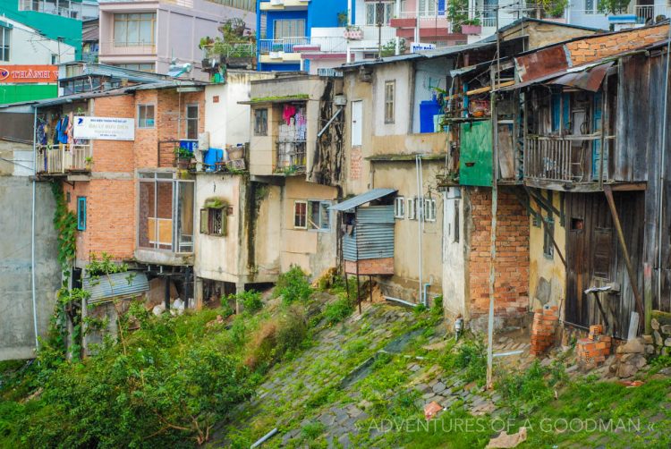 Buildings in Da Lat, VietNam