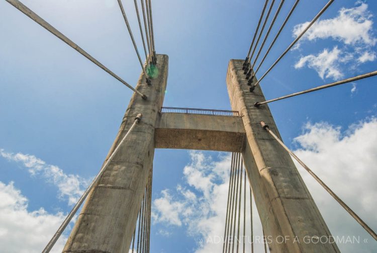 The Dakrong Bridge that separates North and South Vietnam