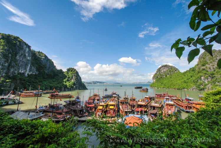 Tourism in Halong Bay, Vietnam