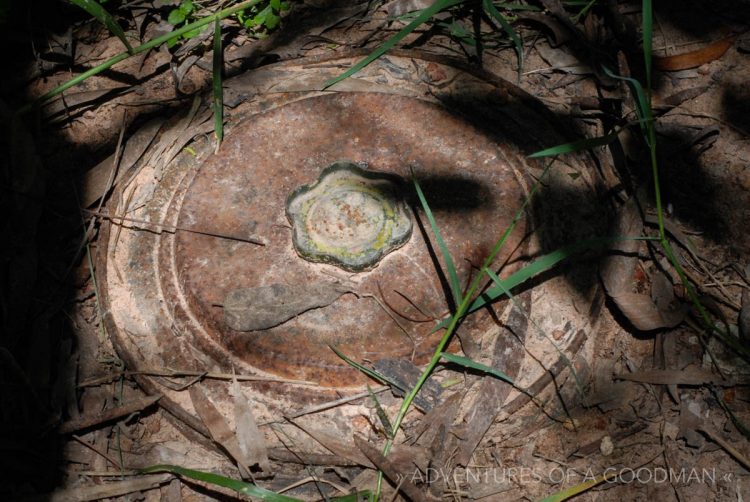 Landmine in Siem Reap, Cambodia