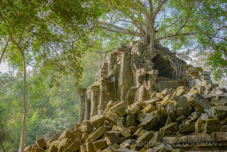 The ruins of Prasat Beng Mealea in Angkor, Cambodia