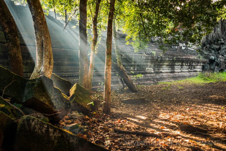 The ruins of Prasat Beng Mealea in Angkor, Cambodia