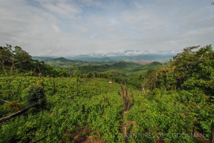 The mountains of Northern Thailand, above Chiang Mai