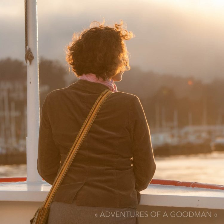 Carrie - Red and White Fleet sunset cruise - San Francisco Bay