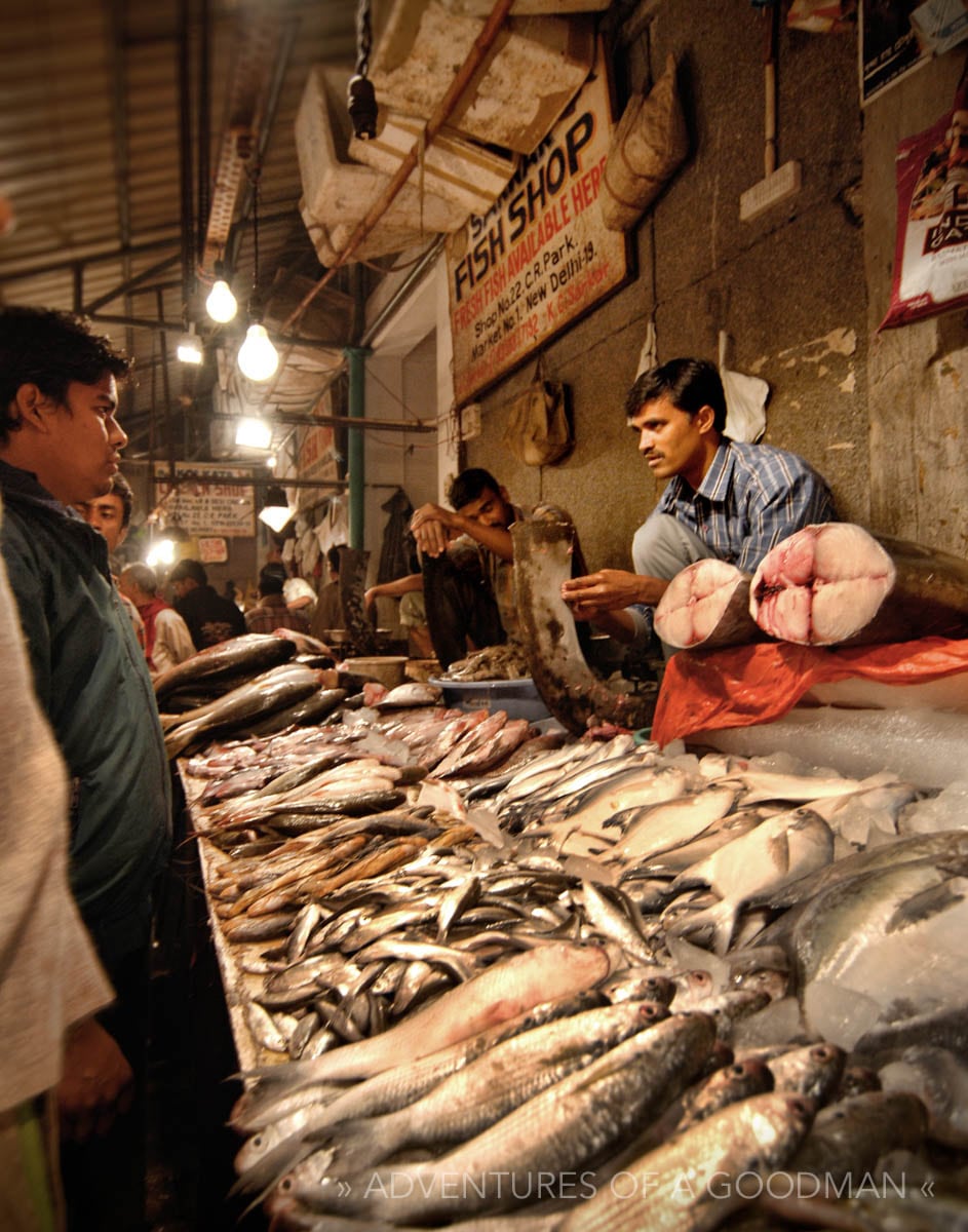 Hustle & Bustle at a New Delhi Fish Market » Greg Goodman