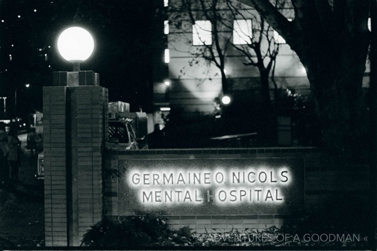 Germaine O Nicols Mental Hospital only existed during the filming of Conspiracy Theory on Roosevelt Island, New York City