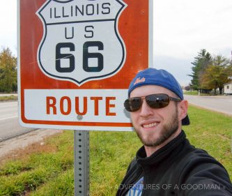 Getting my kicks on Route 66 in Illinois 