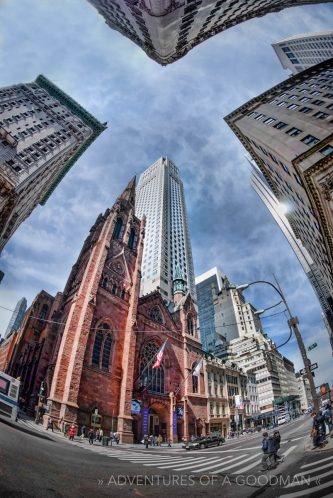St. Thomas Episcopal Church in midtown Manhattan - New York City
