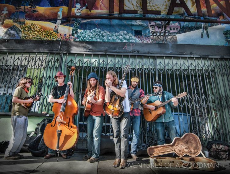 Street musicians - Haight Ashbury - San Francisco