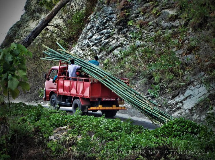 I'm always amazed at how people use trucks in India