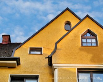 Traditional Bavarian houses in Augsburg, Germany