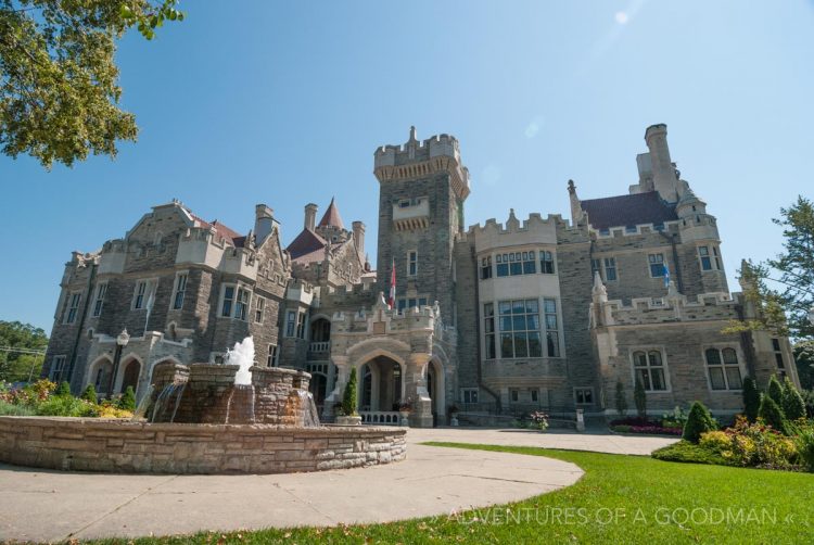 Casa Loma - a historic building in downtown Toronto, Canada