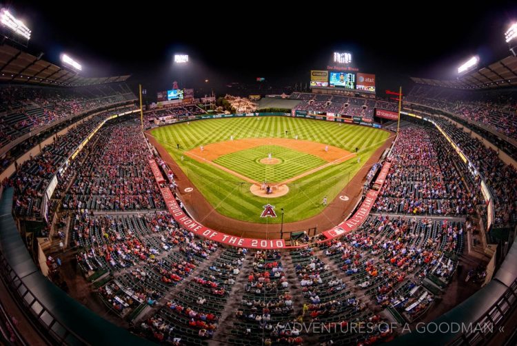 Anaheim Angels Stadium - Baseball MLB Los Angeles California