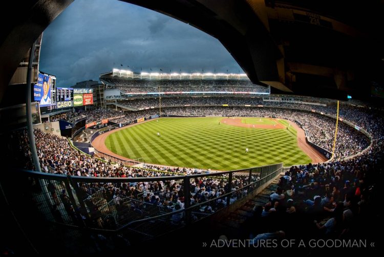 Yankee Stadium - Fisheye - Arches - New York City - USA - Baseball