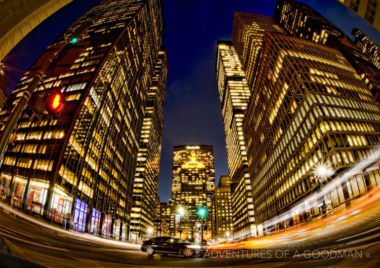 New York City's Met Life Building From Park Avenue with a 10.5mm Fisheye lens