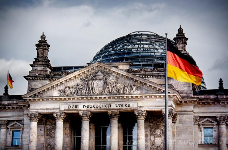 The Reichstag in Berlin