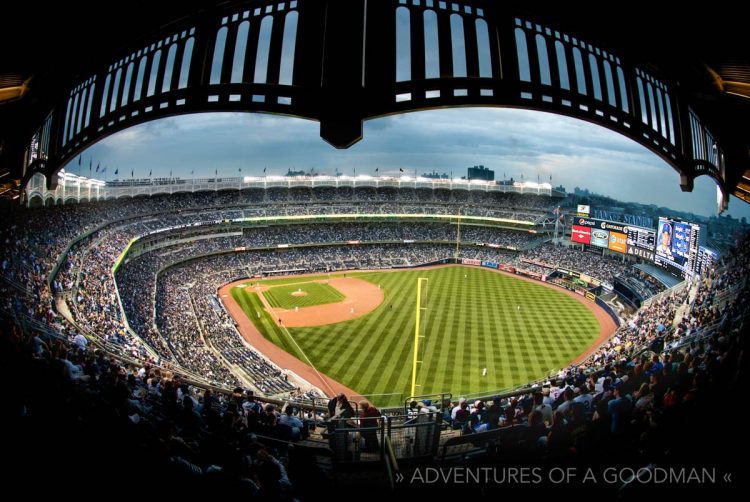 Yankee Stadium - Fisheye - Arches - New York City - USA - Baseball