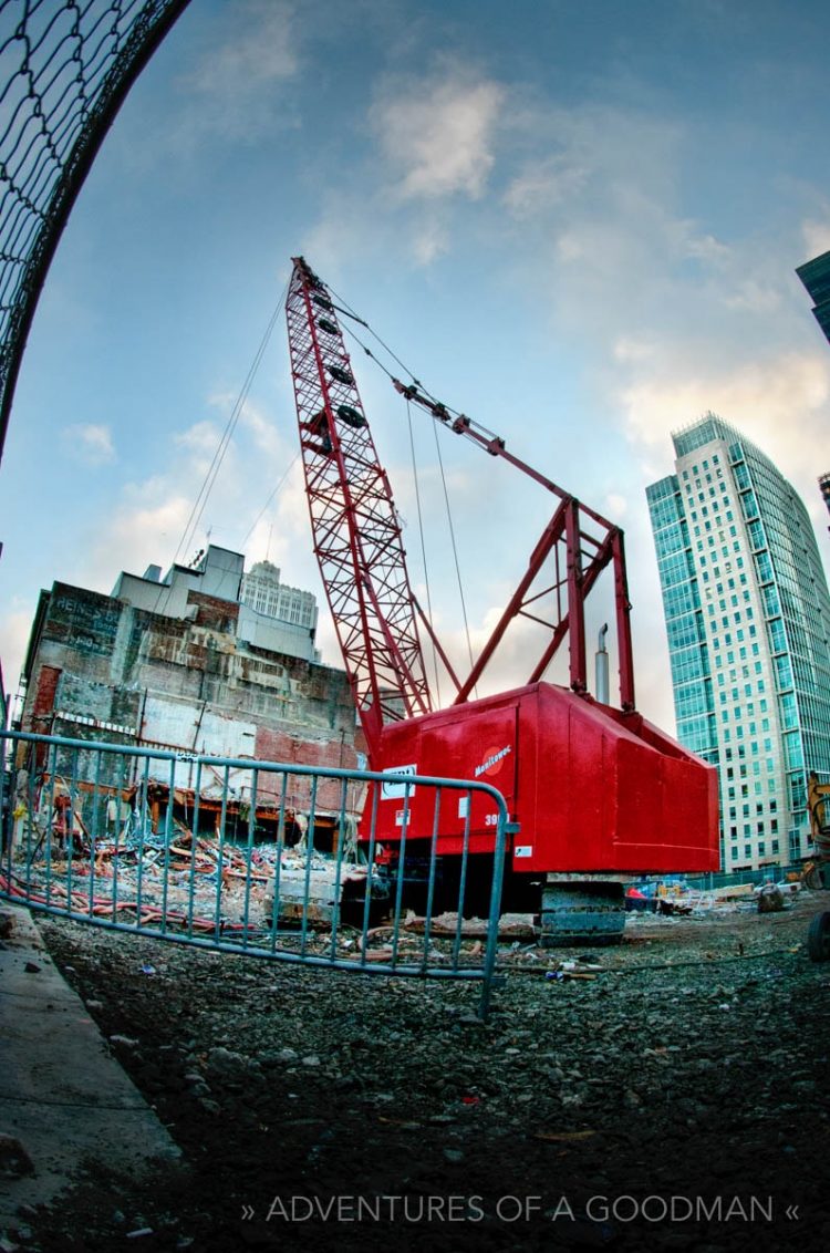 Downtown San Francisco Construction Site