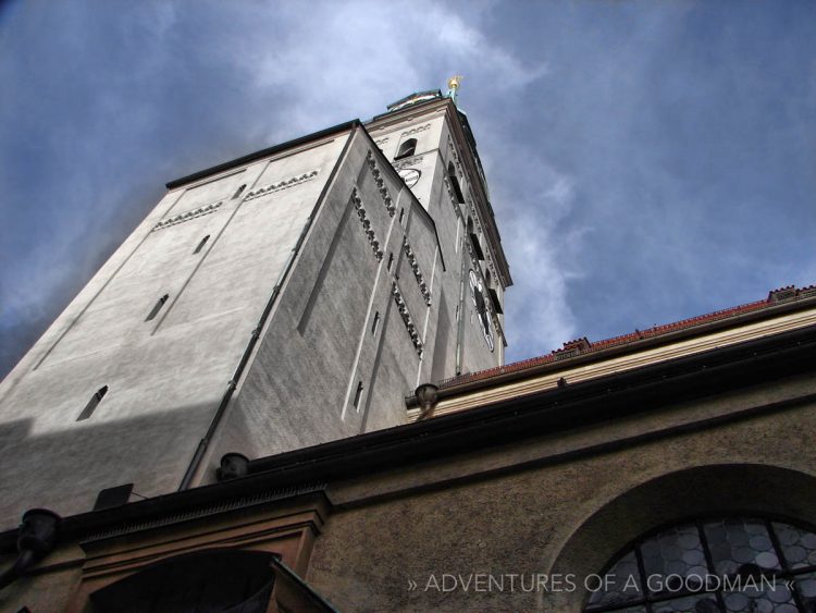 The Peterskirche Church in Munich, Bavaria, Germany