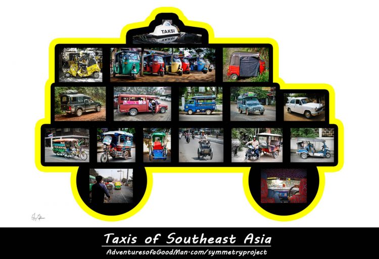 Taksi // Taxis of SouthEast Asia -- a part of the Symmetry Project