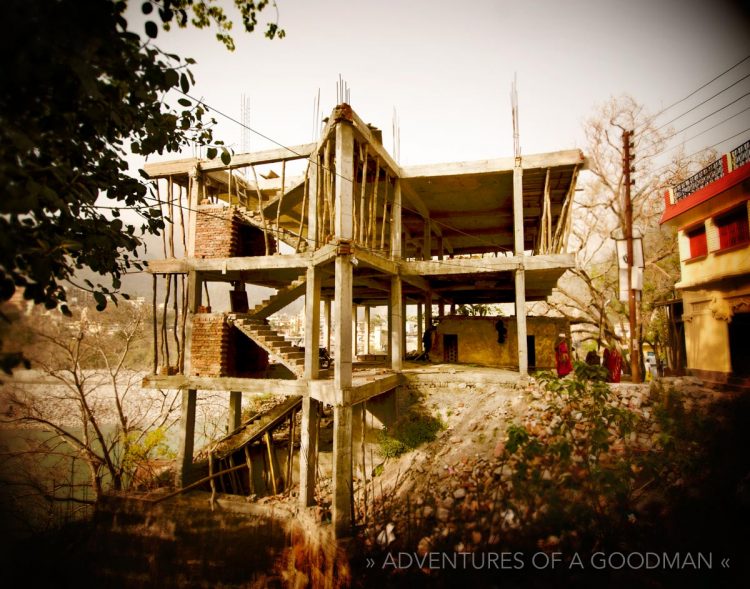 Construction or Abandonment in Rishikesh, India